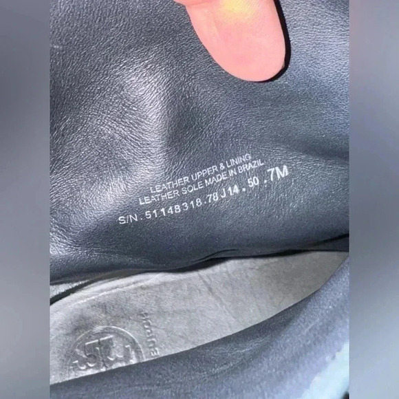 Tory Burch Riley Mid Buckle Boot Dark Green Size 7 (00760) - Picture 16 of 16